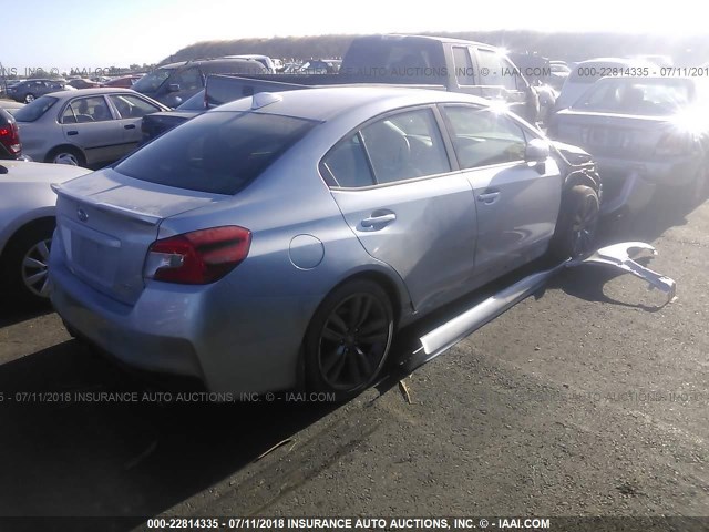 JF1VA1E67G9823557 - 2016 SUBARU WRX PREMIUM SILVER photo 4