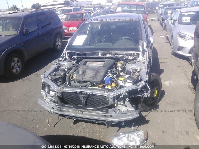 JF1VA1E67G9823557 - 2016 SUBARU WRX PREMIUM SILVER photo 6