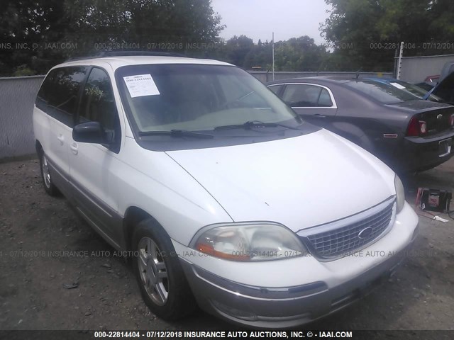 2FMZA53472BB67484 - 2002 FORD WINDSTAR SEL WHITE photo 1