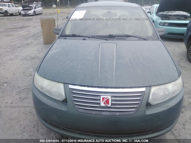 1G8AZ58F47Z200248 - 2007 SATURN ION LEVEL 2 GREEN photo 6