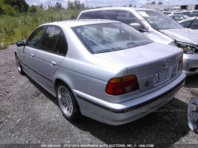 WBADN6340XGM64215 - 1999 BMW 540 I AUTOMATIC SILVER photo 3