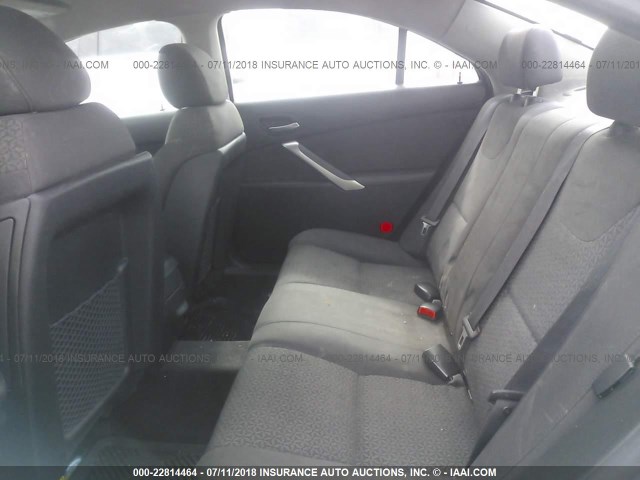 1G2ZF57B084165954 - 2008 PONTIAC G6 VALUE LEADER/BASE GRAY photo 8