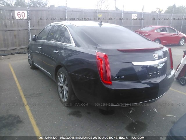 2G61W5S33D9219914 - 2013 CADILLAC XTS BLACK photo 3