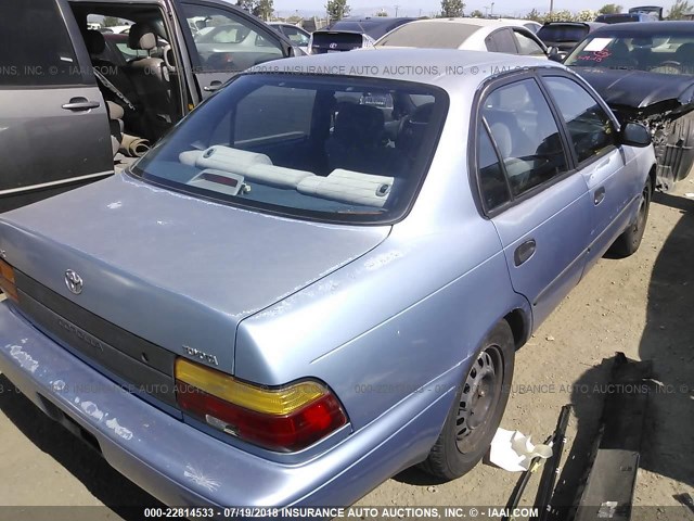 1NXAE09B6SZ231082 - 1995 TOYOTA COROLLA LE/DX ღია ლურჯი ფოტო 4