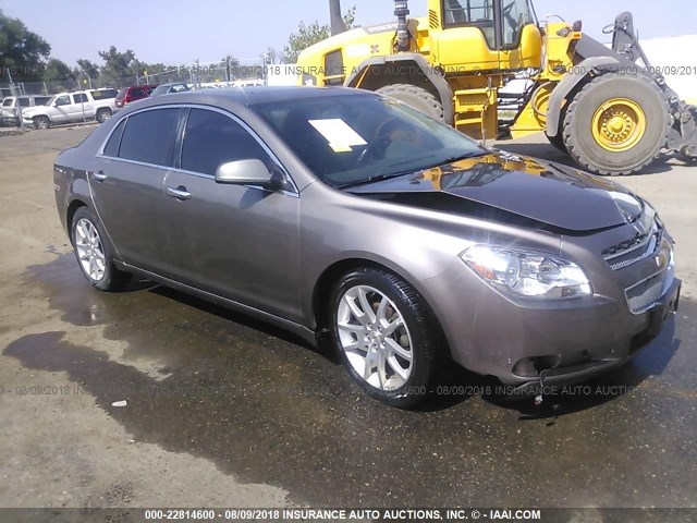 1G1ZG5E7XCF105032 - 2012 CHEVROLET MALIBU LTZ 灰色 照片 1