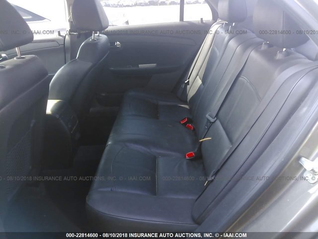 1G1ZG5E7XCF105032 - 2012 CHEVROLET MALIBU LTZ 灰色 照片 8