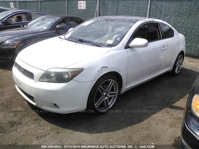 JTKDE177X50025984 - 2005 TOYOTA SCION TC 白色 照片 2