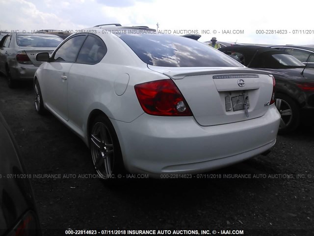 JTKDE177X50025984 - 2005 TOYOTA SCION TC 白色 照片 3