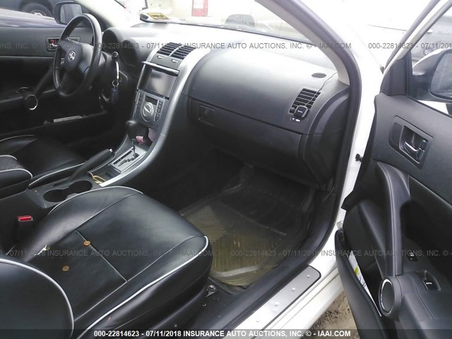 JTKDE177X50025984 - 2005 TOYOTA SCION TC 白色 照片 5