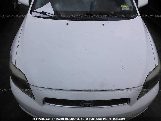 JTKDE177X50025984 - 2005 TOYOTA SCION TC 白色 照片 6