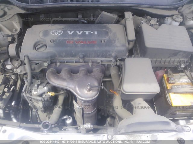 4T4BE46K39R082789 - 2009 TOYOTA CAMRY SE/LE/XLE ვერცხლისფერი ფოტო 10