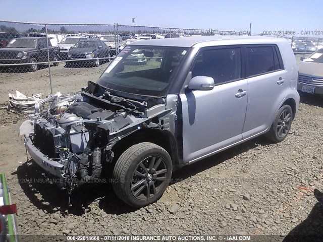 JTLZE4FE6DJ039666 - 2013 TOYOTA SCION XB Hellblau Foto 2