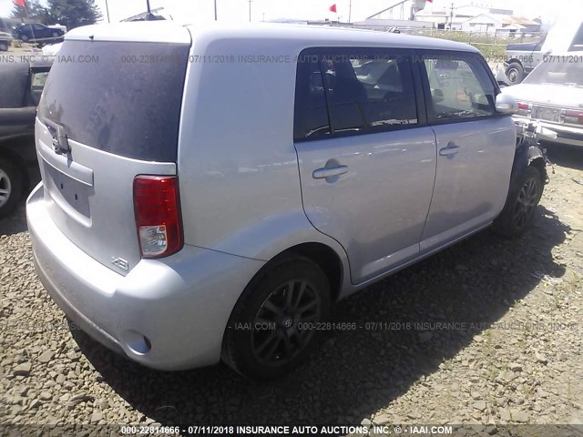 JTLZE4FE6DJ039666 - 2013 TOYOTA SCION XB Hellblau Foto 4