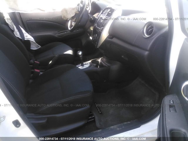 3N1CE2CPXGL403941 - 2016 NISSAN VERSA NOTE S/S PLUS/SV/SL/SR WHITE photo 5