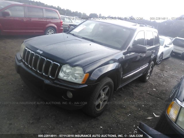 1J8HR48N05C646069 - 2005 JEEP GRAND CHEROKEE LAREDO/COLUMBIA/FREEDOM 黑色 照片 2