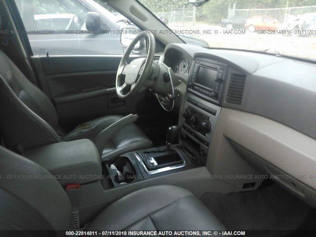 1J8HR48N05C646069 - 2005 JEEP GRAND CHEROKEE LAREDO/COLUMBIA/FREEDOM 黑色 照片 5