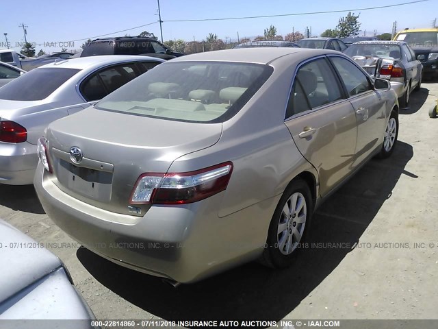 JTNBB46K873034386 - 2007 TOYOTA CAMRY NEW GENERAT HYBRID BEIGE photo 4