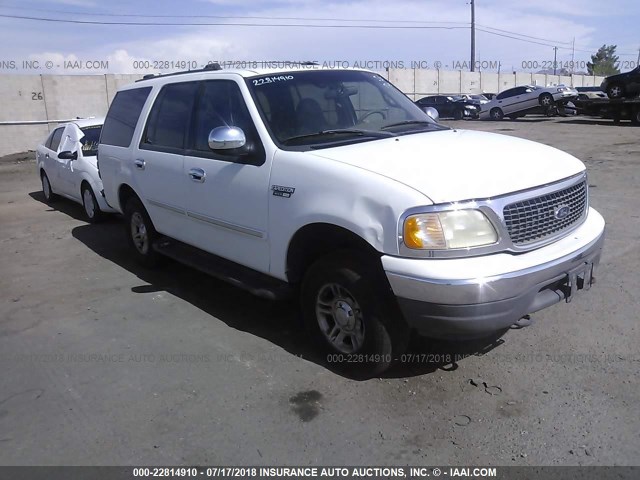 1FMPU16L81LB69480 - 2001 FORD EXPEDITION XLT WHITE photo 1