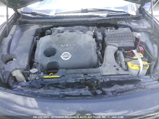 1N4AA51E89C808364 - 2009 NISSAN MAXIMA S/SV BLACK photo 6