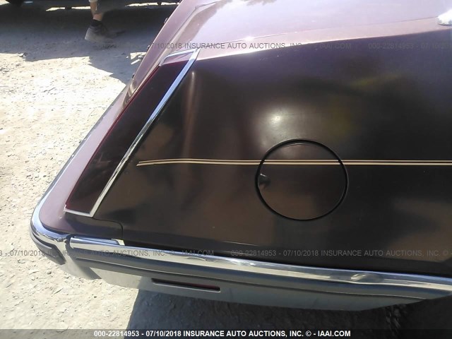 1MRBP98F4CY658389 - 1982 LINCOLN CONTINENTAL  栗色 照片 6