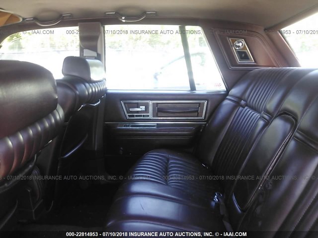 1MRBP98F4CY658389 - 1982 LINCOLN CONTINENTAL  栗色 照片 8