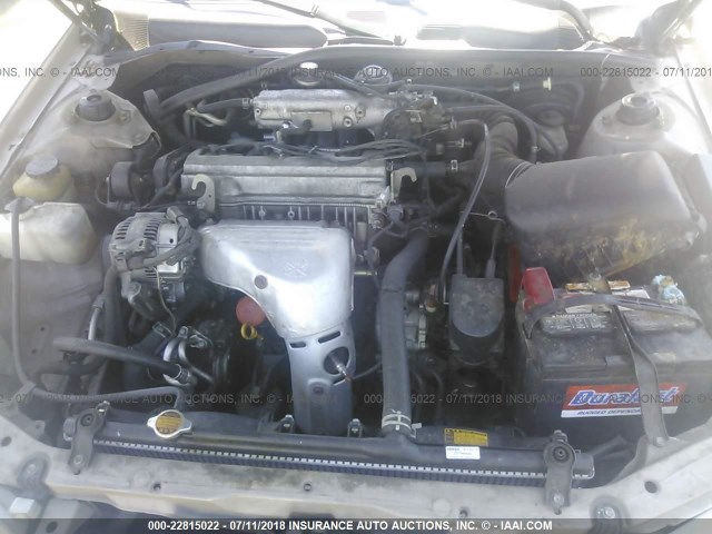 JT2BG22K910595259 - 2001 TOYOTA CAMRY CE/LE/XLE ოქროსფერი ფოტო 10