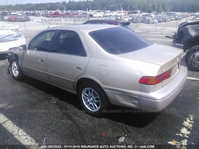 JT2BG22K910595259 - 2001 TOYOTA CAMRY CE/LE/XLE ოქროსფერი ფოტო 3
