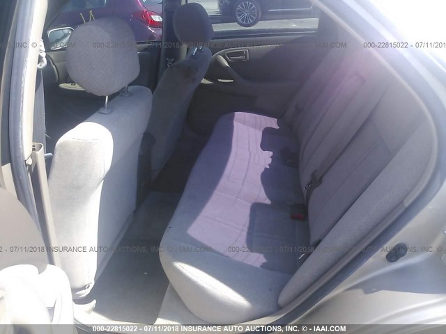 JT2BG22K910595259 - 2001 TOYOTA CAMRY CE/LE/XLE ოქროსფერი ფოტო 8