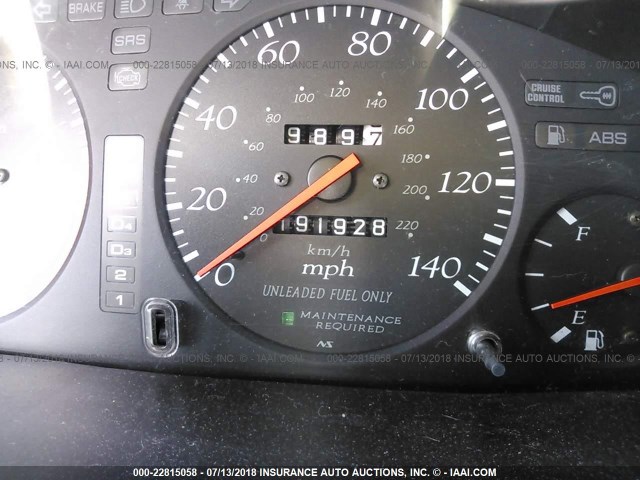 19UYA2255WL004686 - 1998 ACURA 3.0CL მუქი ლურჯი ფოტო 7