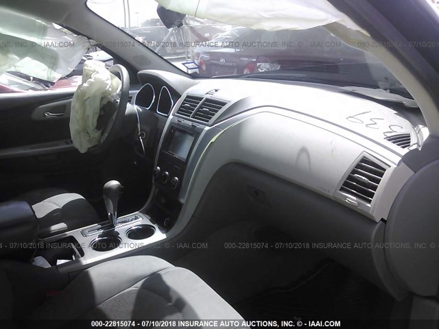 1GNLREED3AS147339 - 2010 CHEVROLET TRAVERSE LS BLUE photo 5