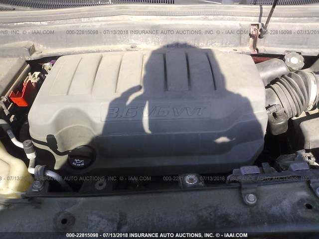 5GZEV237X8J142680 - 2008 SATURN OUTLOOK XR იასამნისფერი ფოტო 10