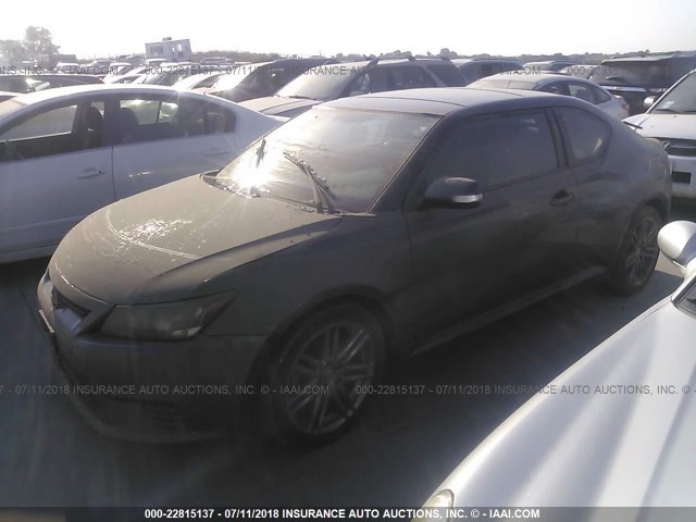 JTKJF5C74B3006287 - 2011 TOYOTA SCION TC 灰色 照片 2