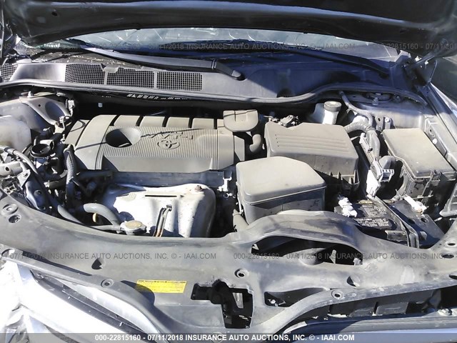 4T3BA3BB0DU042174 - 2013 TOYOTA VENZA LE/XLE GRAY photo 10