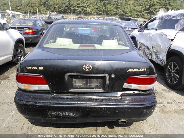 4T1BF12B2VU136007 - 1997 TOYOTA AVALON XL/XLS BLACK photo 6