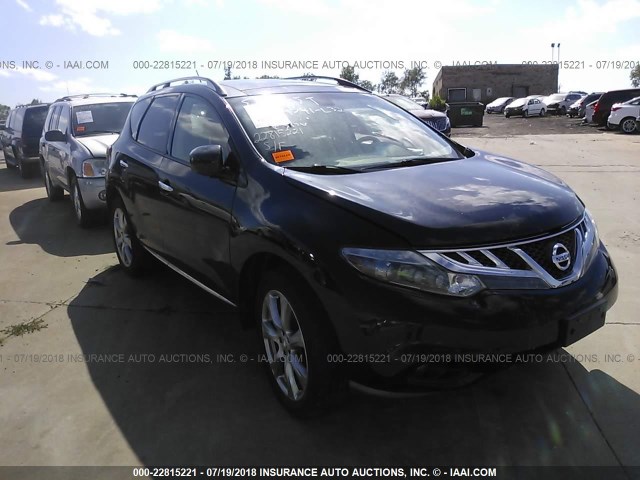 JN8AZ1MW1EW516732 - 2014 NISSAN Murano S/SL/SV/LE BLACK photo 1