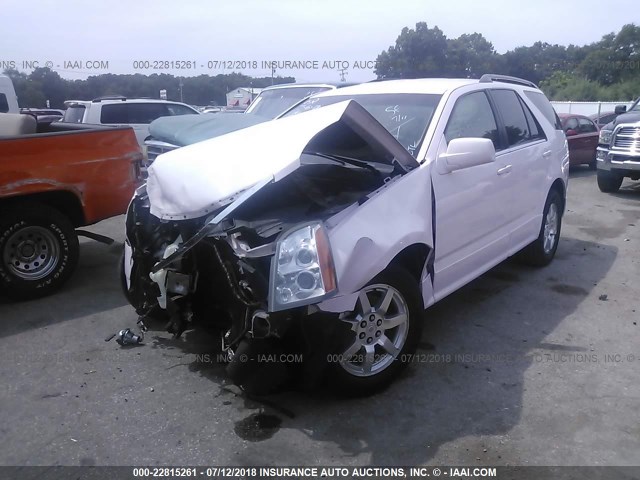 1GYEE637170190768 - 2007 CADILLAC SRX PINK photo 2