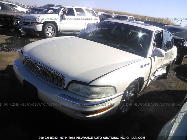 1G4CU541834147483 - 2003 BUICK PARK AVENUE ULTRA WHITE photo 2