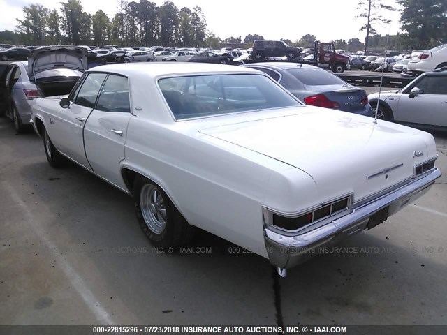 166396A117001 - 1966 CHEVROLET CAPRICE WHITE photo 3