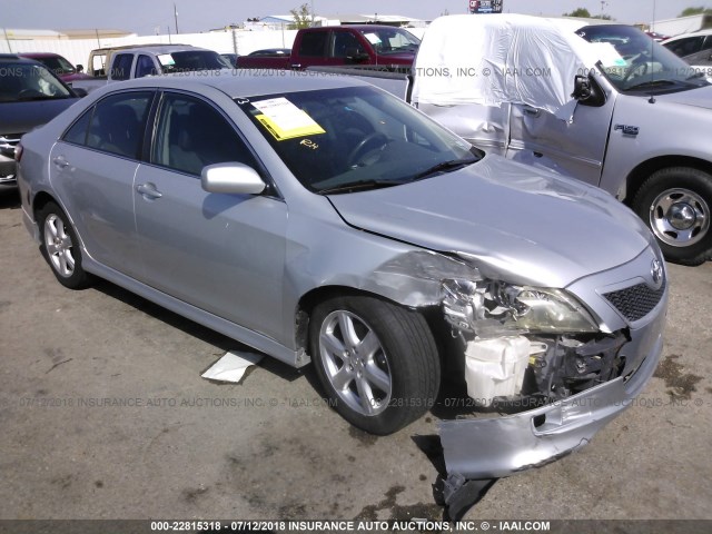 4T1BE46K87U637257 - 2007 TOYOTA CAMRY NEW GENERAT CE/LE/XLE/SE SILVER photo 1