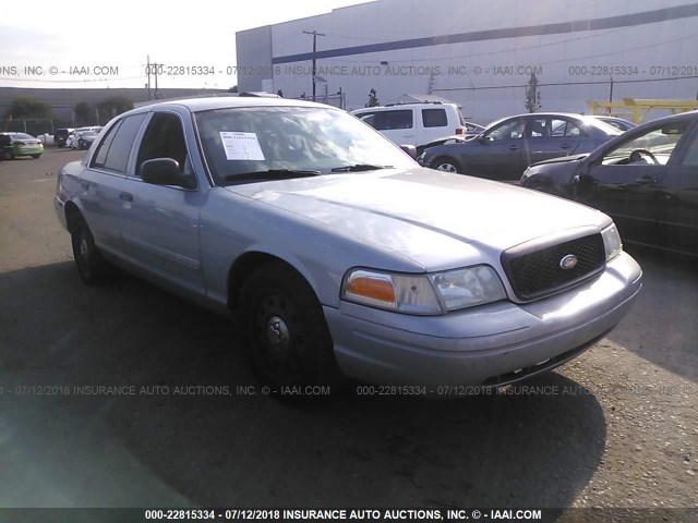 2FABP7BVXBX182936 - 2011 FORD CROWN VICTORIA POLICE INTERCEPTOR SILVER photo 1