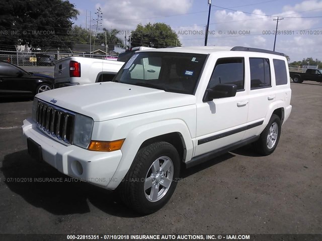 1J8HH48K97C604690 - 2007 JEEP COMMANDER 白色 照片 2