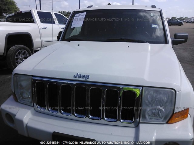 1J8HH48K97C604690 - 2007 JEEP COMMANDER 白色 照片 6