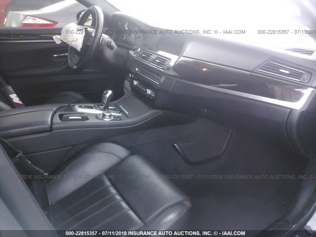 WBSFV9C52DD095420 - 2013 BMW M5 BLACK photo 5