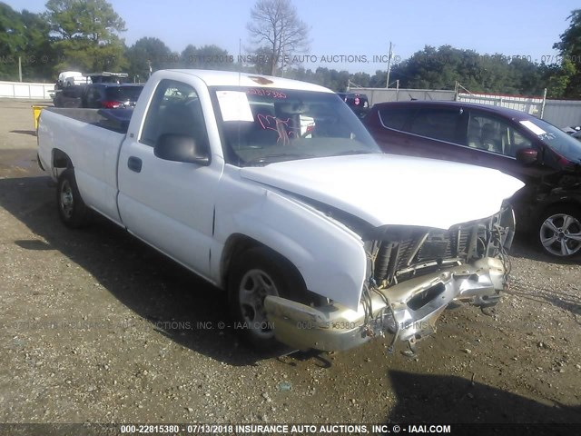 1GCEC14X63Z157493 - 2003 CHEVROLET SILVERADO C1500 WHITE photo 1