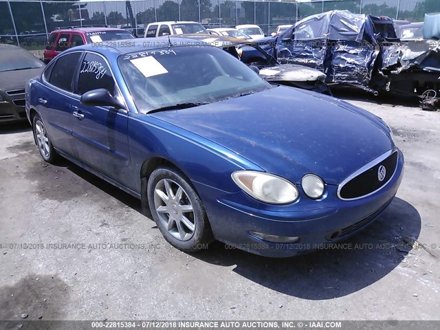 2G4WE537151286269 - 2005 BUICK LACROSSE CXS BLUE photo 1
