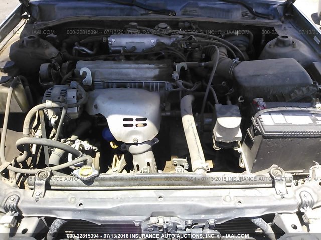 4T1BG22K1YU682935 - 2000 TOYOTA CAMRY CE/LE/XLE 金色 照片 10