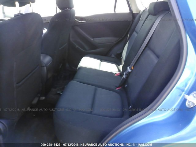 JM3KE4BEXE0308981 - 2014 MAZDA CX-5 SPORT BLUE photo 8