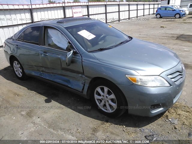 4T4BF3EK5AR077039 - 2010 TOYOTA CAMRY SE/LE/XLE მწვანე ფოტო 1