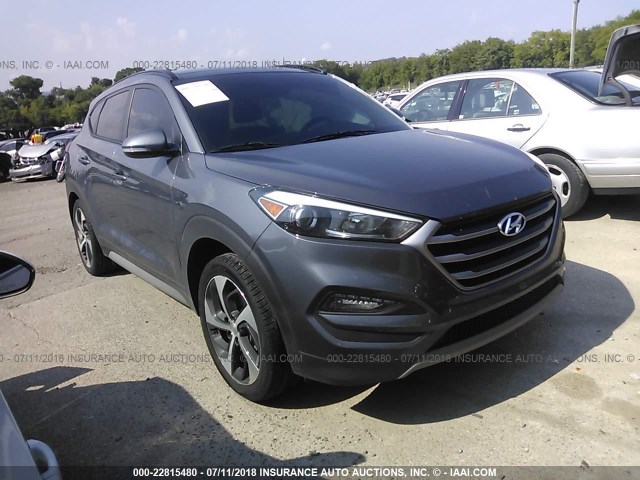 KM8J33A2XHU548410 - 2017 HYUNDAI TUCSON LIMITED/SPORT AND ECO/SE GRAY photo 1