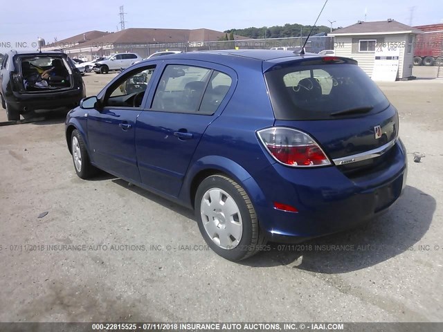 W08AR671785038330 - 2008 SATURN ASTRA XE BLUE photo 3